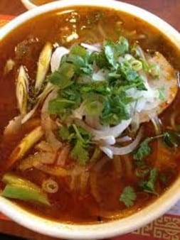 Spicy Beef Soup Vermicelli.