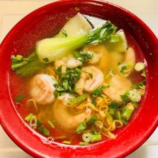 Egg Noodle with Shrimp