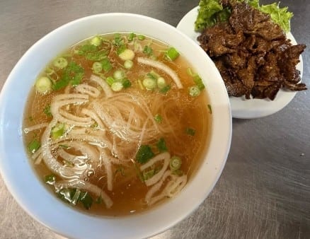 Pho with Grilled Beef.