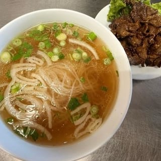 Pho with Grilled Beef