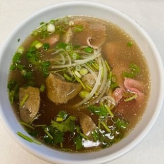 Pho with Rare Steak & Beef-Ball