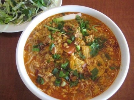 Crab Meat Soup Vermicelli.