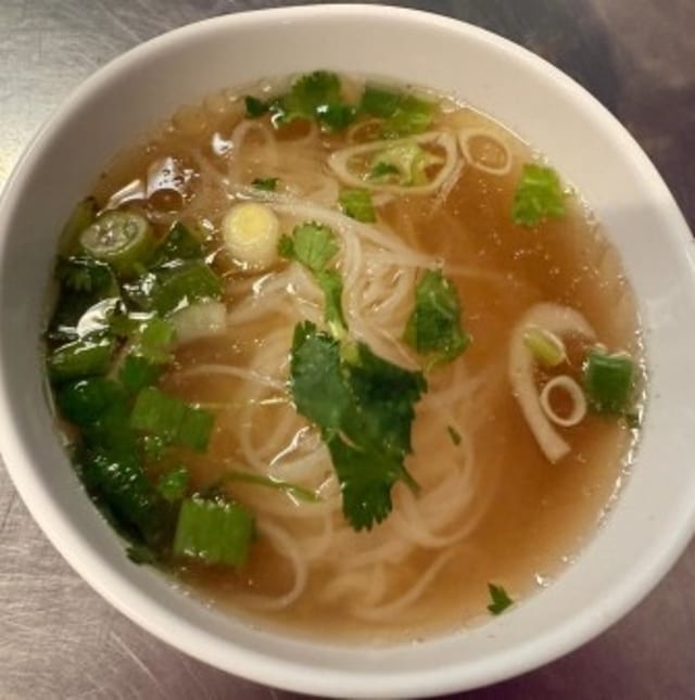 Plain Noodle Soup.