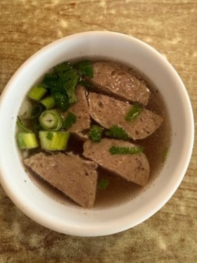 Side Beef Balls.