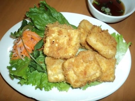 Fried Soft Tofu.