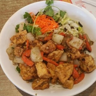 Vermicelli Stir-Fried Veg and Tofu