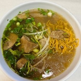 Egg Noodle with Beef Ball
