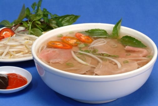 Pho with Rare Steak.