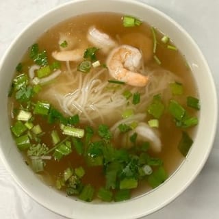 Pho with Fresh Shrimp