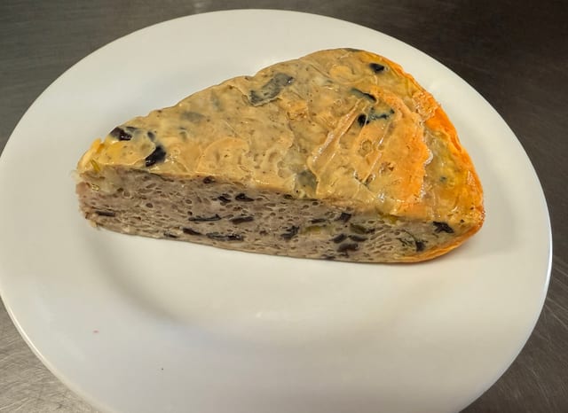 Side Egg Quiche.